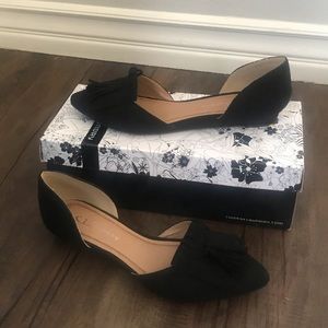 CL by Laundry Wedge Tassel Flat 8.5